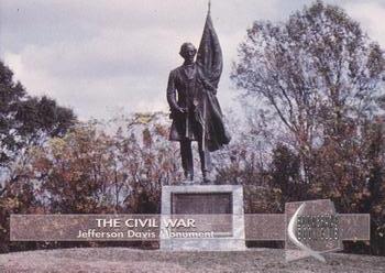 1993 Boomerang Book Club The Civil War - Gold #1 Jefferson Davis Monument Front