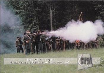 1993 Boomerang Book Club The Civil War - Gold #8 Fredericksburg National Military Park, VA Front
