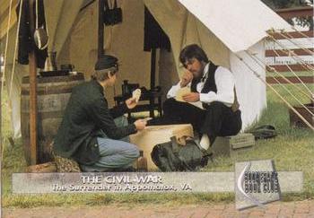 1993 Boomerang Book Club The Civil War - Gold #15 The Surrender in Appomattox, VA Front