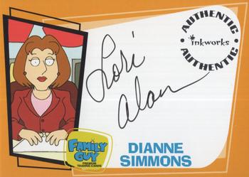 2005 Inkworks Family Guy Season 1 - Autographs #A5 Lori Alan Front