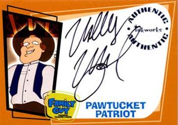 2005 Inkworks Family Guy Season 1 - Autographs #A6 Wally Wingert Front