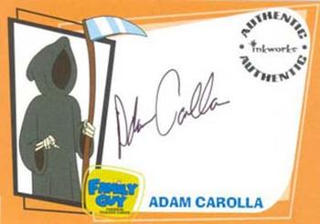 2006 Inkworks Family Guy Season 2 - Autographs #A8 Adam Carolla Front