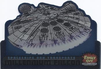 2008 Inkworks Family Guy Presents Episode IV: A New Hope - Spaceships and Transports Die Cut #ST-1 Millennium Falcon Front
