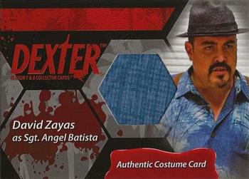 2016 Breygent Dexter Season 7 & 8 - Costume #C15 David Zayas as Sgt. Angel Batista Front