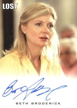 2010 Rittenhouse Lost Archives - Autographs #NNO Beth Broderick Front