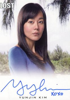 2010 Rittenhouse Lost Archives - Autographs #NNO Yunjin Kim Front