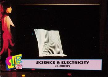 1992 Club Pro Set Science and Electricity #9 Telemetry Front