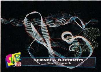 1992 Club Pro Set Science and Electricity #20 Cancer Research Front