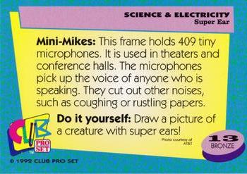 1992 Club Pro Set Science and Electricity #13 Super Ear Back