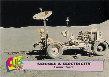 1992 Club Pro Set Science and Electricity - Gold #7 Lunar Rover Front