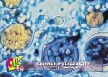 1992 Club Pro Set Science and Electricity - Gold #26 Energy From Algae Front