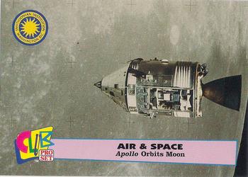 1992 Smithsonian Institute Air & Space #23 Apollo Orbits Moon Front