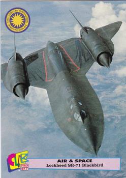 1992 Smithsonian Institute Air & Space #8 Lockheed SR-71 Blackbird Front