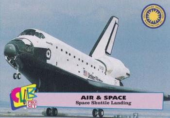 1992 Smithsonian Institute Air & Space #24 Space Shuttle Landing Front