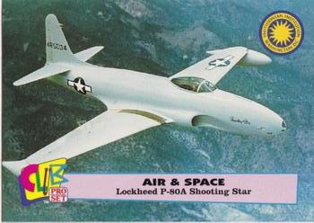 1992 Smithsonian Institute Air & Space #7 Lockheed P-80A Shooting Star Front