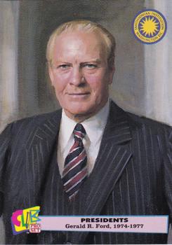 1992 Smithsonian Institute Presidents #37 Gerald R. Ford Front