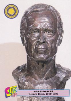 1992 Smithsonian Institute Presidents #40 George Bush Front
