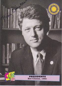 1992 Smithsonian Institute Presidents #41 Bill Clinton Front