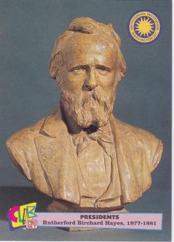 1992 Smithsonian Institute Presidents #19 Rutherford B. Hayes Front