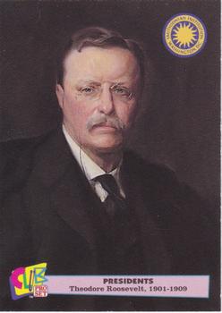 1992 Smithsonian Institute Presidents #25 Theodore Roosevelt Front