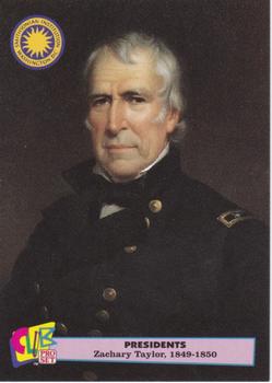1992 Smithsonian Institute Presidents - Gold #12 Zachary Taylor Front