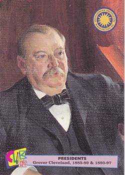 1992 Smithsonian Institute Presidents - Gold #22 Grover Cleveland Front