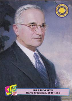 1992 Smithsonian Institute Presidents - Gold #32 Harry S. Truman Front