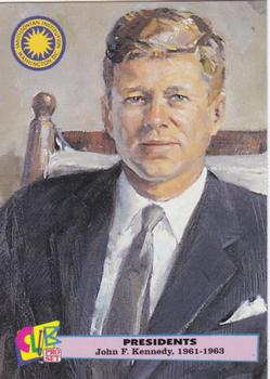 1992 Smithsonian Institute Presidents - Gold #34 John F. Kennedy Front