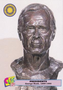 1992 Smithsonian Institute Presidents - Gold #40 George Bush Front
