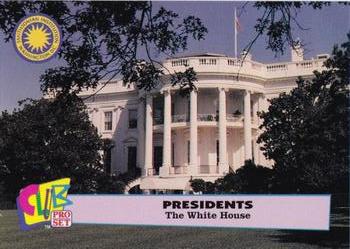 1992 Smithsonian Institute Presidents - Gold #43 The White House Front