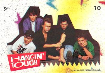 1989 O-Pee-Chee New Kids on the Block - Puzzles #10 Hangin' Tough Front