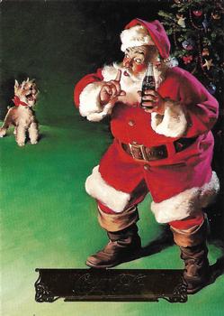 1994 Collect-A-Card Coca-Cola Collection Series 2 - Santa #S12 Santa 1961 Front