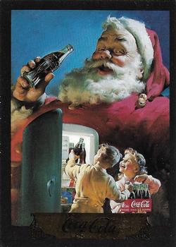 1994 Collect-A-Card Coca-Cola Collection Series 2 - Santa #S17 Santa 1950 Front