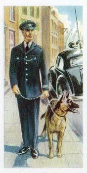 1957 Priory Tea Pets #6 Police Dog Front