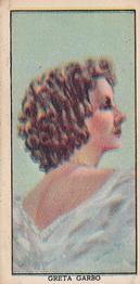 1939 Milky Way Famous Film Stars #13 Greta Garbo Front