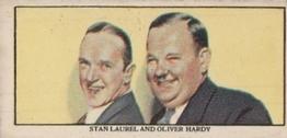 1939 Milky Way Famous Film Stars #33 Laurel and Hardy Front