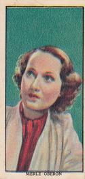 1939 Milky Way Famous Film Stars #37 Merle Oberon Front