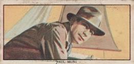 1939 Milky Way Famous Film Stars #46 Paul Muni Front