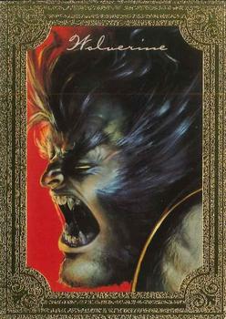 1996 Fleer/SkyBox Marvel Masterpieces - Gallery #6 Wolverine Front