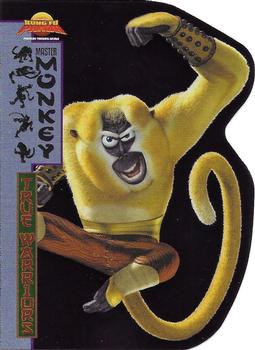 2008 Inkworks Kung Fu Panda - True Warriors Die Cuts #T-2 Master Monkey Front