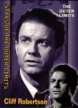 2002 Rittenhouse The Outer Limits Premiere Edition - Stars of The Outer Limits #S8 Cliff Robertson Front