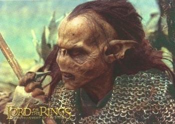 2001 Topps Lord of the Rings: The Fellowship of the Ring - Prismatic Foil #8 Lurtz Front