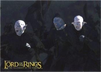 2001 Topps Lord of the Rings: The Fellowship of the Ring - Prismatic Foil #10 Orc Attack Front