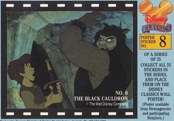 1993 Dynamic Disney Classics - Movie Poster Stickers #8 The Black Cauldron Front