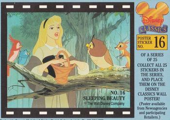 1993 Dynamic Disney Classics - Movie Poster Stickers #16 Sleeping Beauty Front