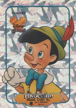 1993 Dynamic Disney Classics - Prismatic Foil #8 Pinocchio Front