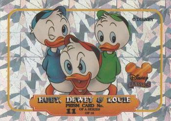 1993 Dynamic Disney Classics - Prismatic Foil #11 Huey / Dewey / Louie Front