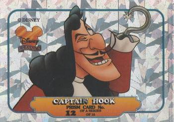 1993 Dynamic Disney Classics - Prismatic Foil #12 Captain Hook Front