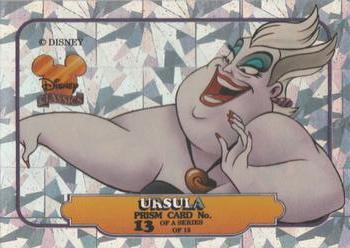 1993 Dynamic Disney Classics - Prismatic Foil #13 Ursula Front
