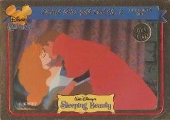 1993 Dynamic Disney Classics - Limited Series Gold Cards #2 Sleeping Beauty Front